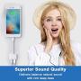 [Apple MFi Certified] Headphone Adapter 3.5 mm Jack Adapter Connector Converter Audio Auxiliary Cable Aux Charge Cord Compatible for iPhone 7/7Plus/8/8Plus/X/11/XS/XR/XS MAX Support All iOS System
