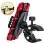 Andobil Bike Phone Mount, 360° Rotation Bicycle Motorcycle Cell Phone Holder Universal Mountain Cycling Handlebar Cradle Compatible with iPhone SE 11 Pro Max XS XR 8 7 Plus Samsung S10+ S20 Note 9 ATV