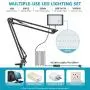 Neewer 2 Packs Dimmable 5600K Mini USB LED Video Light and Desktop Clamp Suspension Boom Scissor Arm Stand for LiveStreaming/Gaming/YouTube/TikTok Video/Fill Lighting/Photography Neewer 2 Packs Dimmable 5600K Mini USB LED Video Light and Desktop Clamp Suspension Boom Scissor Arm Stand for LiveStreaming/Gaming/YouTube/TikTok Video/Fill Lighting/Photography