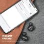 SoundPEATS True Wireless Earbuds 5.0 Bluetooth Headphones in-Ear Stereo Wireless Earphones with Microphone Binaural Calls, One-Step Pairing, Total 35 Hours, Upgraded TrueFree Plus