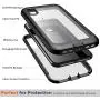 Eonfine iPhone X Case/iPhone Xs Case, Built-in Screen Protector Real 360° Full Body Protection Heavy Duty Shockproof Rugged Cover Skin for iPhone X/Xs 5.8inch (Black/Clear) Eonfine iPhone X Case/iPhone Xs Case, Built-in Screen Protector Real 360° Full Body Protection Heavy Duty Shockproof Rugged Cover Skin for iPhone X/Xs 5.8inch (Black/Clear)
