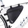 JUMOWA Bike Bicycle Triangle Frame Bag, Bike Bicycle Storage Bag Pack Bike Accessories Water Resistant Road Mountain Cycling Strap Saddle Pouch Bag Mobile Phone Bag