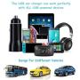 QC 3.0 Car Charger, Costyle 3 Pack 30W Dual 2 USB Car Charger Fast Adapter with Quick Charge 3.0 Port and 3.1A Port Compatible for Samsung S9 Note 10 9, iPhone 11 Xs XR, Wireless Car Charger (Black)