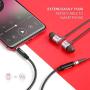 UGREEN Headphone Extension Cable, 3.5mm Audio Male to Female Stereo Extension Adapter Nylon Braided Cord Compatible for iPhone, iPad, Smartphones, Headphones, Tablets, Media Players, Gold-Plated 3FT