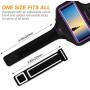 Galaxy Note 10+/9/8 Armband,RUNBACH Sweatproof Running Exercise Gym Cellphone Sportband Bag with Fingerprint Touch/Key Holder and Card Slot for Samsung Galaxy Note 10+/Note 9/Note 8(Purple)