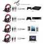 Beexcellent Gaming Headset for PS4, Xbox One, Nintendo Switch, PC, Mac, Laptop, Over Ear Headphones PS4 Headset Xbox One Headset with Surround Sound, LED Light & Noise Canceling Microphone Beexcellent Gaming Headset for PS4, Xbox One, Nintendo Switch, PC, Mac, Laptop, Over Ear Headphones PS4 Headset Xbox One Headset with Surround Sound, LED Light & Noise Canceling Microphone