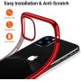 TORRAS iPhone 11 Pro Max Case, Ultra-Thin Slim Fit Soft Silicone TPU Cover Case Compatible with iPhone 11 Pro Max Case 6.5 inch (2019), Red