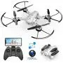 SNAPTAIN A10 Mini Foldable Drone with 720P HD Camera FPV WiFi RC Quadcopter w/Voice Control, Gesture Control, Trajectory Flight, Circle Fly, High-Speed Rotation, 3D Flips, G-Sensor, Headless Mode SNAPTAIN A10 Mini Foldable Drone with 720P HD Camera FPV WiFi RC Quadcopter w/Voice Control, Gesture Control, Trajectory Flight, Circle Fly, High-Speed Rotation, 3D Flips, G-Sensor, Headless Mode