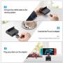 Rocketek USB C Docking Station Compatible with Samsung Galaxy S8/Note8 above - Portable Dock with usb hub&sd card reader/usb c to hdmi converter and USB C PD Charger Replacing the Original Dex Station