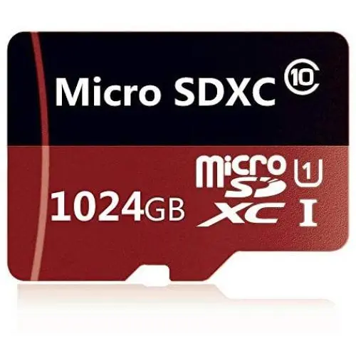 1TB Micro SD Card High Speed Micro SD SDXC Memory Card Class 10 with SD Adapter Designed for Android, Tablets and PCs 1TB Micro SD Card High Speed Micro SD SDXC Memory Card Class 10 with SD Adapter Designed for Android, Tablets and PCs
