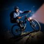 Hercules Tuff LED Bike Lights Set Combo Headlight and Taillight USB Rechargeable for Bicycle
