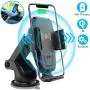 Iotton Wireless Car Charger, Auto Clamp 10W/7.5W Qi Fast Charging Car Mount, Windshield Dash Air Vent Phone Holder Compatible iPhone 11/11 Pro/11 Pro Max/XS/XS Max/X/8/8+, Samsung Note10/S10/S10+/S9 Iotton Wireless Car Charger, Auto Clamp 10W/7.5W Qi Fast Charging Car Mount, Windshield Dash Air Vent Phone Holder Compatible iPhone 11/11 Pro/11 Pro Max/XS/XS Max/X/8/8+, Samsung Note10/S10/S10+/S9