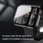 baozai Compatible with Apple Watch 42mm Case with Built-in Tempered Glass Screen Protector, Full Coverage Hard iWatch Case for Series 3/2/1 (Black, 38mm Series 3/2/1) baozai Compatible with Apple Watch 42mm Case with Built-in Tempered Glass Screen Protector, Full Coverage Hard iWatch Case for Series 3/2/1 (Black, 38mm Series 3/2/1)