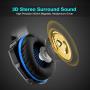 DIZA100 Kotion Each G9000 Gaming Headset Headphone 3.5mm Stereo Jack with Mic LED Light for Xbox One S/Xbox one/PS4/Tablet/Laptop/Cell Phone-Black&Blue