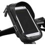 QIANMA Bicycle Bag WEST Biking Mountain Bike Bag Waterproof Front Bag 6.0 inch Mobile Phone Case Bicycle Top Tube Handlebar Bag Cycling Accessories