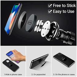 TORRAS Magnetic Cup Holder for Car, Gooseneck Magnet Cell Phone Car Mount Cradle Compatible with iPhone SE/Xs Max/X / 11/8, Samsung Galaxy S20 / S10 / S9 and More