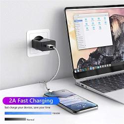 Lightning Cable, Apple MFi Certified iPhone Charger 5-Pack 3/3/6/6/10FT Durable Nylon Braided Fast Charging Cord Compatible with iPhone 11 Xs Max X XR 8 7 6s 6 Plus SE 5 5s 5c, iPad, iPod