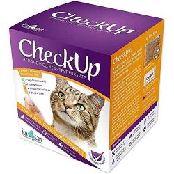 KIT4CAT CheckUp Kit at Home Wellness Test for Cats, Hydrophobic Litter for Urine Collection & Test Strips for Detection of Diabetes, Kidney Conditions, UTI, Blood in Urine