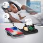 Wireless Charger for AirPods, ASSENIO 3 in 1 Wireless Charging Pad Compatible with iPhone 11, Pro Max/Xs/XR/X/ 8 Plus/ 8, Apple iWatch Series 5/4/3/2/1, Airpods,