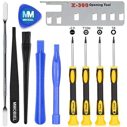 MMOBIEL 11 in 1 Professional Repair Toolkit compatible with XBOX One 360 Controller PlayStation PS3 / PS4 [video game]