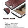 YFWOOD Compatible for Wood iPhone 8 Case, Real Wood Engraving Tree Soft Rubber Cushion Shock Absorption Flexible Anti-Scratch Bumper Protective for iPhone 7/8 iPhone SE 2020 Case