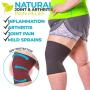 BraceAbility Plus Size Neoprene Knee Sleeve | XXXL Obesity Compression Support Brace for Bariatric Women & Men with Big Thighs & Arthritis Joint Pain (3XL)