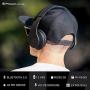 PowerLocus Bluetooth Over-Ear Headphones, Wireless Stereo Foldable Headphones Wireless and Wired Headsets with Built-in Mic, Micro SD/TF, FM for iPhone/Samsung/iPad/PC (Black)