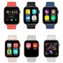 Smart Watch Thermometry Watch with Camera Life Monitoring Bluetooth Push Phone Watch Touch Screen Waterproof Smart Watch for Android Phones Pink