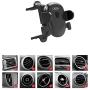 Car Phone Mount Compatible Applicable Mercedebenz Mobile Phone Holder A/B/C-Class, A3 Q2,FordMustang,Volkswagen Tiguan Automatic Locking Universal Air Vent Cell Phone Holder (Black1)