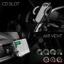 CarKit 2-in-1 CD Phone Holder for Car & Car Vent Phone Mount with Free Bonus Car Charger, Car Phone Mount for iPhone 11 Pro Max Xs Xr 8+ 7 Samsung Galaxy S20 Ultra S10 S9+ S8 & Other Cell Phones