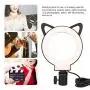 Qiilu LED Dimmable Right Fill Light, 3000-6000K Floor Lamp for Selfie Live Stream Makeup Qiilu LED Dimmable Right Fill Light, 3000-6000K Floor Lamp for Selfie Live Stream Makeup