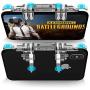 Newseego Mobile Game Controller, L1R1 Mobile Game 6 Fingers Trigger Sensitive Shoot and Aim Keys Buttons for Rules of Survival/Knives Out for Android & iOS (Transparent/6 Fingers)