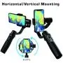 Gimbal Stabilizer for iPhone 11 Pro/Xs/XR Android Smartphone Gimbal, for Vlogger Youtuber Live Video Sports Inception Mode Face Object Tracking Motion Timelapse Hyperlapse, hohem iSteady Mobile Plus