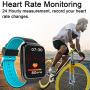 Sports Fitness Tracker for Men Women Smart Watch with Blood Pressure Heart Rate Sleep Monitor Touch Screen Smart Wrist Activity Tracker Watch for Teen Women Men Students Teachers Back to School Gifts