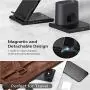 Hoidokly 3 in 1 Wireless Charger Dock Qi-Certified Charging Station for Apple Watch, AirPods, 7.5W Fast Charging Stand for iPhone 11/11 Pro Max/SE 2020/XS Max/XR/XS/X/8/8P/Samsung(Included Adapter)