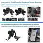 CharGenius Wireless Car Charger Mount, Qi Fast Charging Auto Clamping Phone Holder, Dashboard Windshield Air Vent CD Mount for iPhone 11 Pro XS Max XR X 8+, Android Samsung Galaxy S10+ S10 S9+ S9 S8+