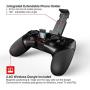 UWY Wireless Gamepad With 2.4G Wireless Receiver Controller Joystick For PC iPad iPhone Smart Phone Smart Television TV Box PS3 Compatible with Android iOS Win XP Win7 8 10 Operating System