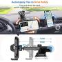 LeYi Car Phone Mount, Air Vent Dashboard Windshield Car Phone Holder with Long Arm Strong Suction Cup, Fit for iPhone SE 11 Pro X XS Max XR 8 7 6 Plus Samsung Galaxy S20 S10 Note10 Moto LG All Phones