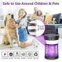 Anysun Solar Powered Bug Zapper, Portable Rechargeable Insect Mosquito Killer Lantern, Gnats, Flies, Pests Attractant Trap, Waterproof and Indoor & Outdoor - Backyard, Patio, Deck, Garden, Camping Anysun Solar Powered Bug Zapper, Portable Rechargeable Insect Mosquito Killer Lantern, Gnats, Flies, Pests Attractant Trap, Waterproof and Indoor & Outdoor - Backyard, Patio, Deck, Garden, Camping