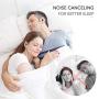 NUBWO Sleep Earplugs,Noise Isolating Sleep Earbuds,Sleeping Headphone with Microphone & Unique Total Soft Silicone for Insomnia, Meditation, Side Sleeper, Snoring, Air Travel, ASMR,Relax (Black)