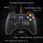 EasySMX Wired Gaming Controller,PC Game Controller Joystick with Dual-Vibration Turbo and Trigger Buttons for Windows/Android/ PS3/ TV Box(Black)