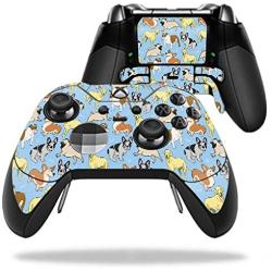 MightySkins Skin Compatible with Microsoft Xbox One Elite Controller - Puppy Party | Protective, Durable, and Unique Vinyl wrap Cover | Easy to Apply, Remove, and Change Styles | Made in The USA