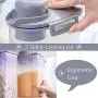 Ansee Pet Food Storage Container, Cereal Container with Airtight Design Pour Spout Measuring Swivel Cup, BPA-Free Dry Food Dispenser for Dogs Cats Birds Ansee Pet Food Storage Container, Cereal Container with Airtight Design Pour Spout Measuring Swivel Cup, BPA-Free Dry Food Dispenser for Dogs Cats Birds