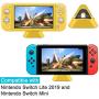 IUGGAN Charging Dock for Nintendo Switch Lite and Nintendo Switch Mini, Compact Charging Stand Station for Cell Phone with Type C Input Port (Yellow)