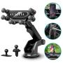 Phone Holder for Car, CCICITA Gravity Automatic Locking Cell Phone Car Mount Air Vent 3 in 1 Universal Stable Stand Clip Holders Compatible with iPhone Samsung Galaxy…