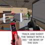 AR BLASTER Augmented Reality 360 Degree Portable Gaming VR Gun: Wireless Bluetooth Controller Toy Pistol for iOS Phone and Android Smartphones - FREE App With 35 Plus Games Action Learning - Red