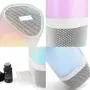 iHome Zenergy Aromatherapy Essential Oil Diffuser Bluetooth Speaker with Sound Therapy, Light Therapy, Anti-Anxiety and Stress Relief, Color Changing Relaxing Sounds and Oils