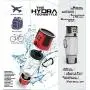 HYDRA Tech Bottle - 5W Bluetooth Speaker, 4000 mah Power Bank Charger for Smart Phone, Speakerphone, Microphone, Emergency RGB LED Nightlight Gray HYDRA Tech Bottle - 5W Bluetooth Speaker, 4000 mah Power Bank Charger for Smart Phone, Speakerphone, Microphone, Emergency RGB LED Nightlight Gray