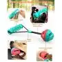 n / a Dog Chew Toys, 2 in1 Interactive Toy Teething Cleaner Toothbrush Treat Ball Sticks for Small Pet Puppy Chewers Fun Chase
