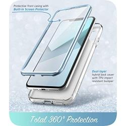 i-Blason Cosmo Full-Body Bumper Case for iPhone XR 2018 Release, Blue Marble, 6.1"